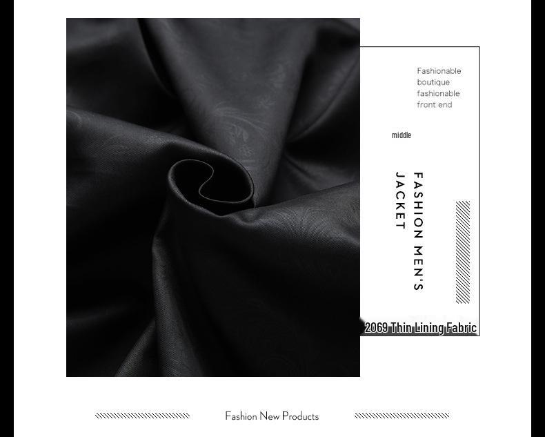 Men's Plus Size Embroidered Leather Baseball Jacket with Velvet, Trendy Spring & Autumn Outerwear.