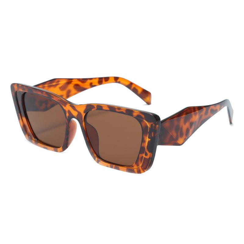 JYL TS Sunglasses Unisex UV Protection Shell Pattern Street Shot 12069 A-12847 яркий бирюзовый
