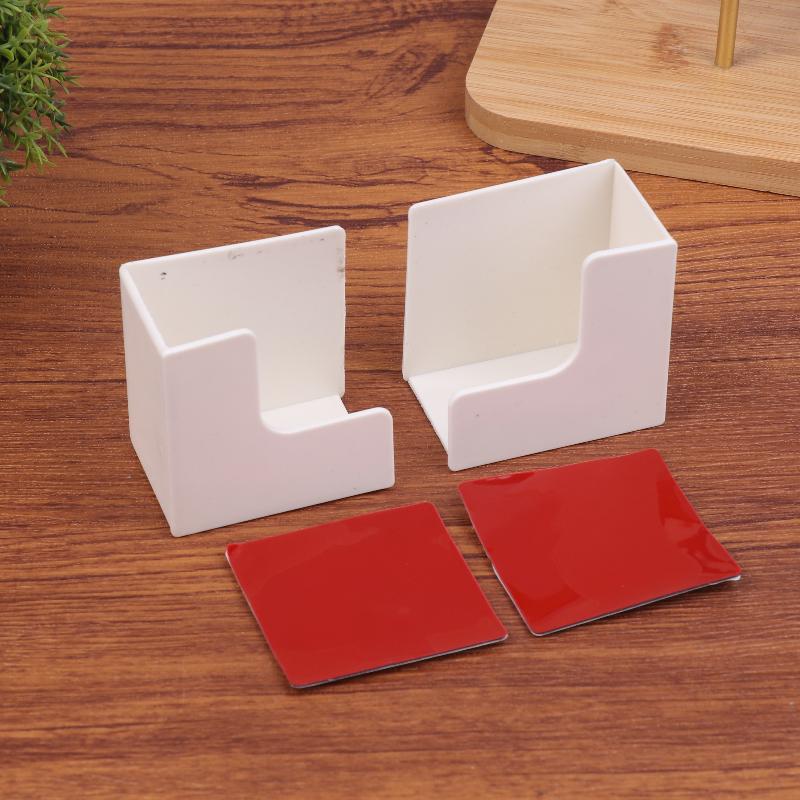 Wall-Mounted Scale Storage Rack - No-Trace Adhesive Bracket, Space-Saving Plastic Holder For Bathroom & Gym Scales