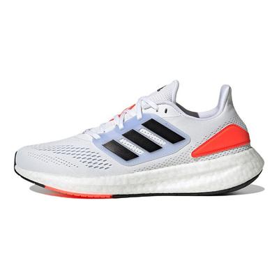 PureBoost 22 Azul Amanecer Rojo Solar Zapatillas Hombre Blanco Blanco Nube Negro Núcleo HQ8589