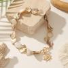 Shell Star Pendant Necklace For Women With Beach Vacation Style Spring
