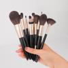 High-grade Black Gold 12 Makeup Brush Set Soft Loose Powder Brush Bevel Trim Brush Blush Brush Foundation Eyeshadow
