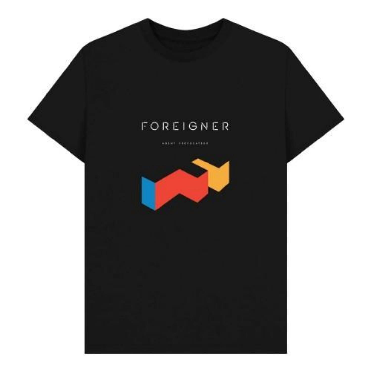 Foreigner Unisex Adult Agent Provocateur T-Shirt S