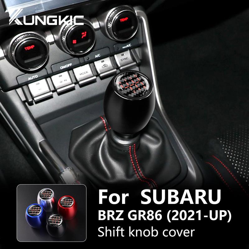 Aluminum Shifter Gear Shift Knob Handle For Toyota GR86 Subaru BRZ -2026 Car Interior Mod Decor Accessories