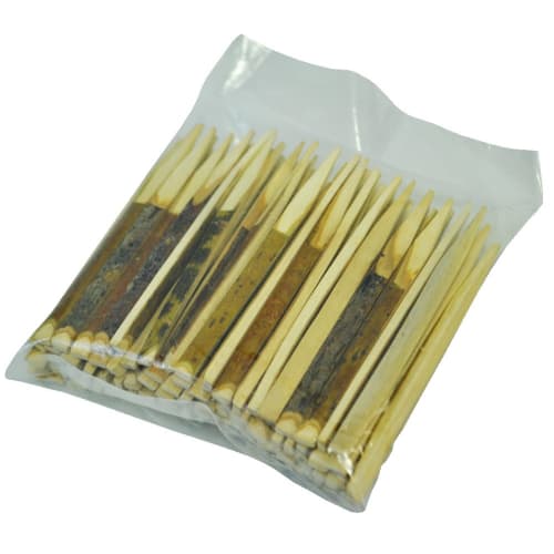 Commercial-grade confectionery toothpicks, 9cm, approximately 100 pieces, 00311