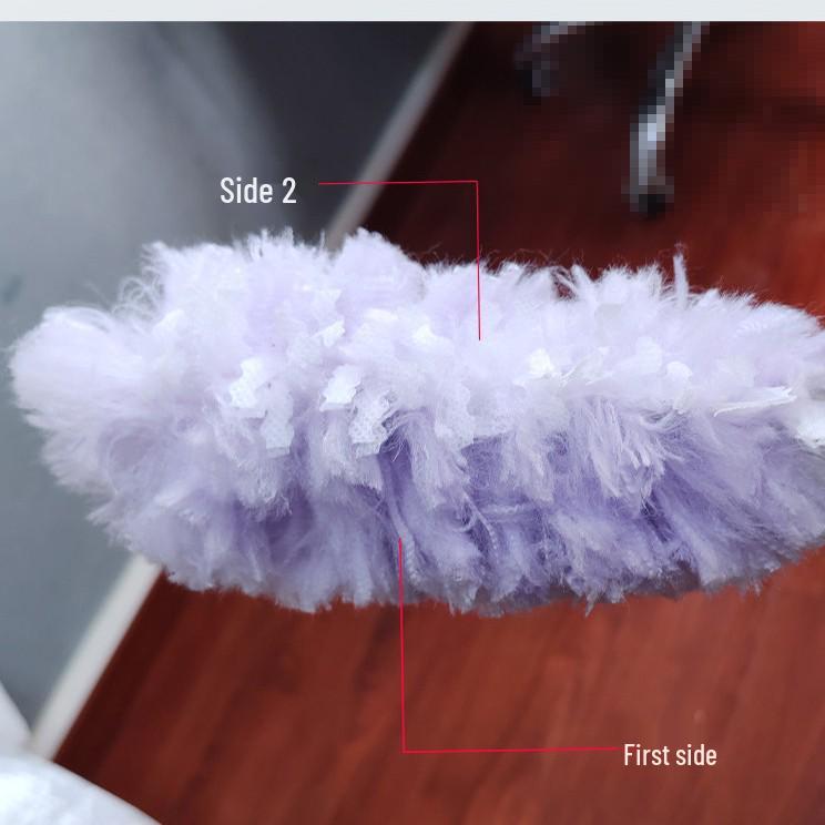 Desktop Electrostatic Dust Duster Replacement Core - Hair & Debris Cleaning Brush for Car & Household.