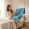 Absorbent Spa Towels for Home Cotton Waffle Bath Towel, Large Quick Dry Shower Towel Hotel Adults, Soft Thickened Skin Friendly Bathroom Travel,