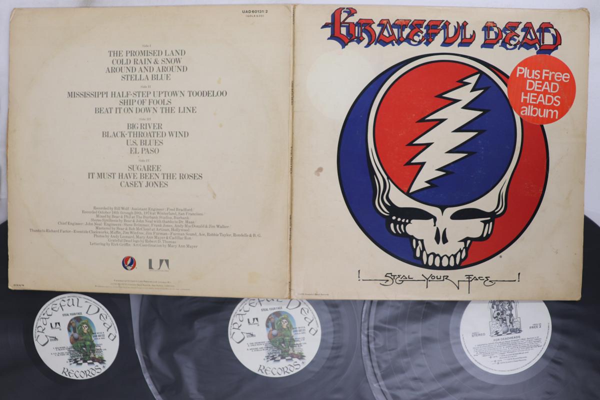 

Виниловая пластинка GRATEFUL DEAD Steal Your Face UAD601312 GRATEFUL DEAD 1976 UK Рок Б/у