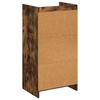 Shoe Cabinet Smoked Oak 48 x 36 x 92 cm Engineered Wood