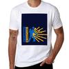 Camino De Santiago Way Of St James Hiking Logo Tshirt Abstract Pattern Print Top