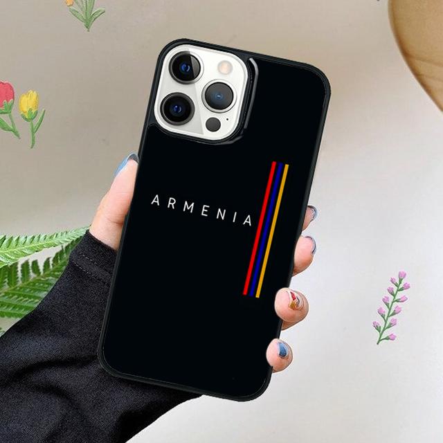 

Защитный чехол для телефона с флагом Армении для iPhone 17 Air 15 16 16e 11 12 13 14 Pro Max Чехол для iPhone 17 Air Max Plus Fundas iPhone 13