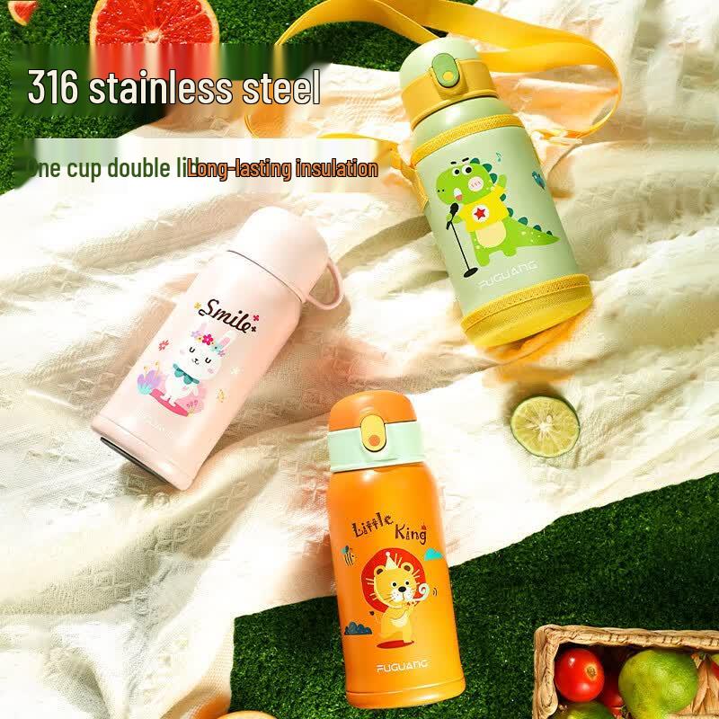 Fuguang Kids 316 Stainless Steel Insulated Water Bottle