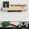Barbershop Shampoo Area Acrylic Wall Sign