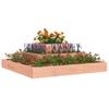 Vidaxl Planter, 80X80X27 Cm, Light Douglas Fir Wood