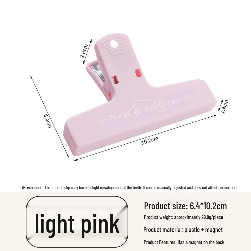 Creative Multifunctional Strong Magnetic Binder Clips for Stationery and File Fastening