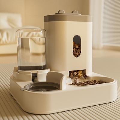 Cat and Dog Water Dispenser Cat Food Automatic Feeder Cat and Dog Bowl Food Storage Bucket Dog Water Dispenser Pet Supplies