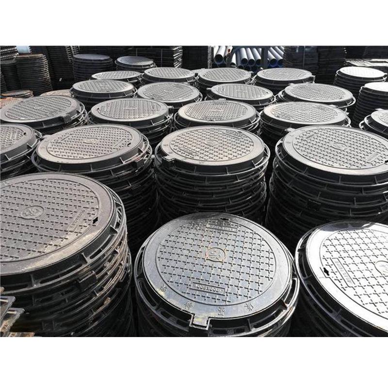 Pressure-Resistant Cast Iron Manhole Cover for Rainwater & Sewage