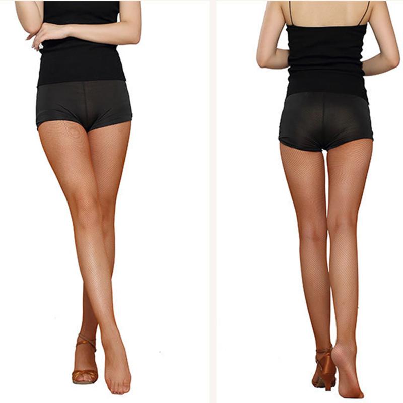 Damen Sexy Latein Tanz Strumpfhose Hohe Elastizität Netz Netzstrumpfhose Strumpfhose Professionelle Tänzerin Baumwollzwickel Nylonstrumpfwaren