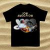 VÝPRODEJ Vzácné tričko Jon Anderson Yes Band Černé Krátký rukáv Unisex S-5xl