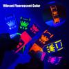 100Pcs Vip Neon Paper Bracelets Fluorescent Waterproof Disposable Bracelets Tamper-Proof For Parties, Music Festivals & Events