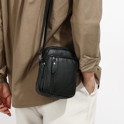 Borsa a Spalla Piccola in Vera Pelle Casual Borsa per Cellulare Monospalla a Tracolla