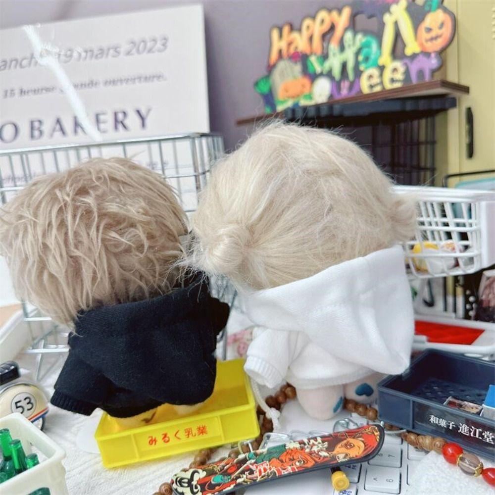 2 Colors Doll Hoodies Fashion Plush Doll Coat 10/20cm Cotton Dolls/1/12 BJD Dolls