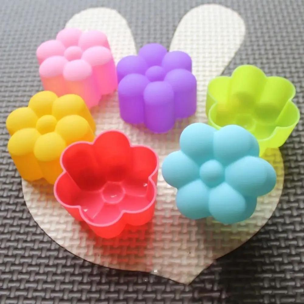 

Нова 5см силіконова форма для торта, форми з квітковим дизайном, інструменти для випікання кексів своїми руками, форми для випікання тортів, аксесуари для випікання, міні-форми для мила