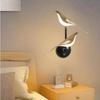 Nordic Minimalist Magpie Bird Wall Lamp - Luxury Designer Table & Bedside Light