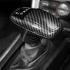 For Dodge Charger/Challenger 2015+Durango 2018+ Car Gear Shift Knob Decoration Cover Gear Shift Handle Sticker Carbon Fiber