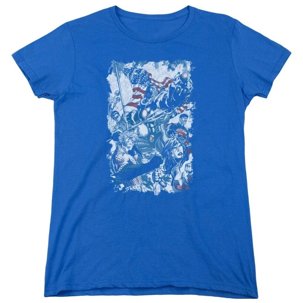 Justice League Of America  American Justice  Women s T-Shirt L
