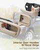 ANODZU 69206-0C010-B2 Interior Door Handle with Bezel Beige Replacement for Toyota Tundra 2000-2006 Front