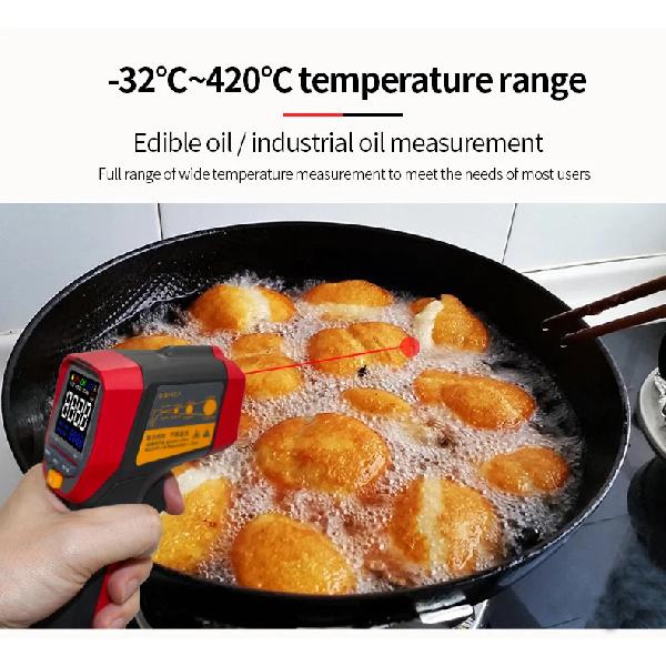 UNI-T UT301A+ UT301C+ Infrared Thermometer Digital Measure Temperature Non-contact Circle Laser Thermometer Temperature Gun