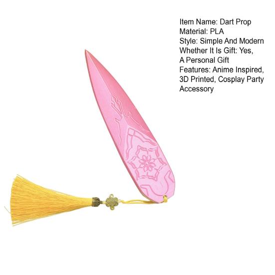 Kpop Hunter Cosplay Dart Prop Halloween Costume Party 3D Printed