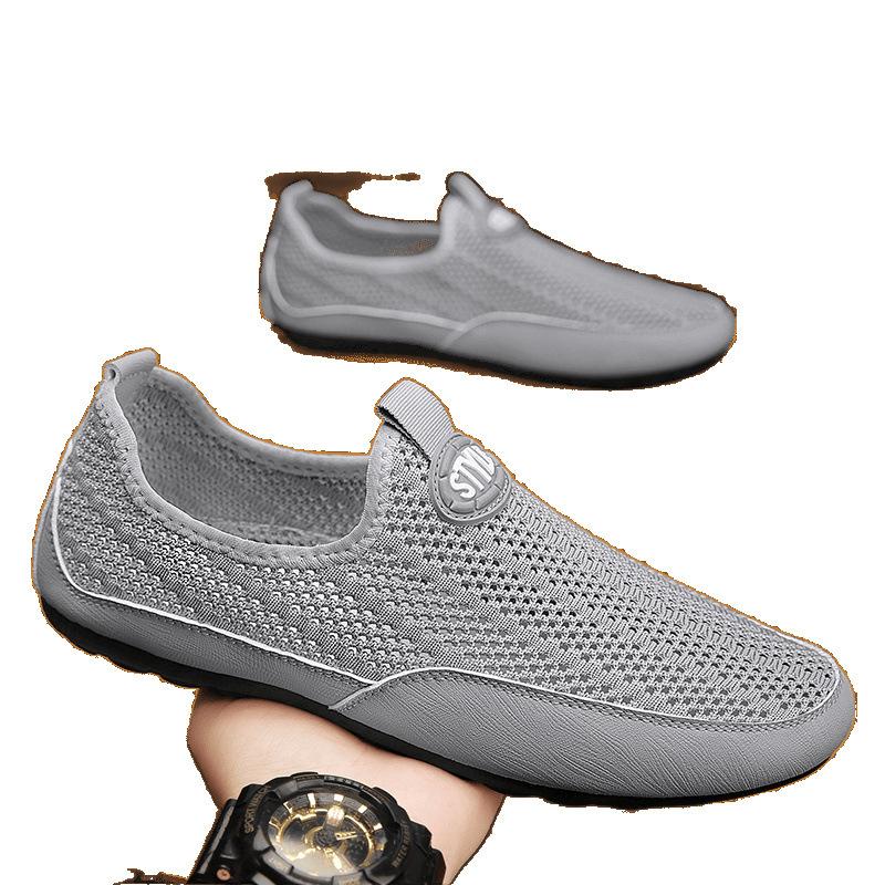 Summer breathable mesh hollow mesh sports leisure lightweight soft-soled mesh shoes