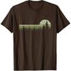 Alberi Fauna Selvatica Natura Foresta Vintage Maglietta