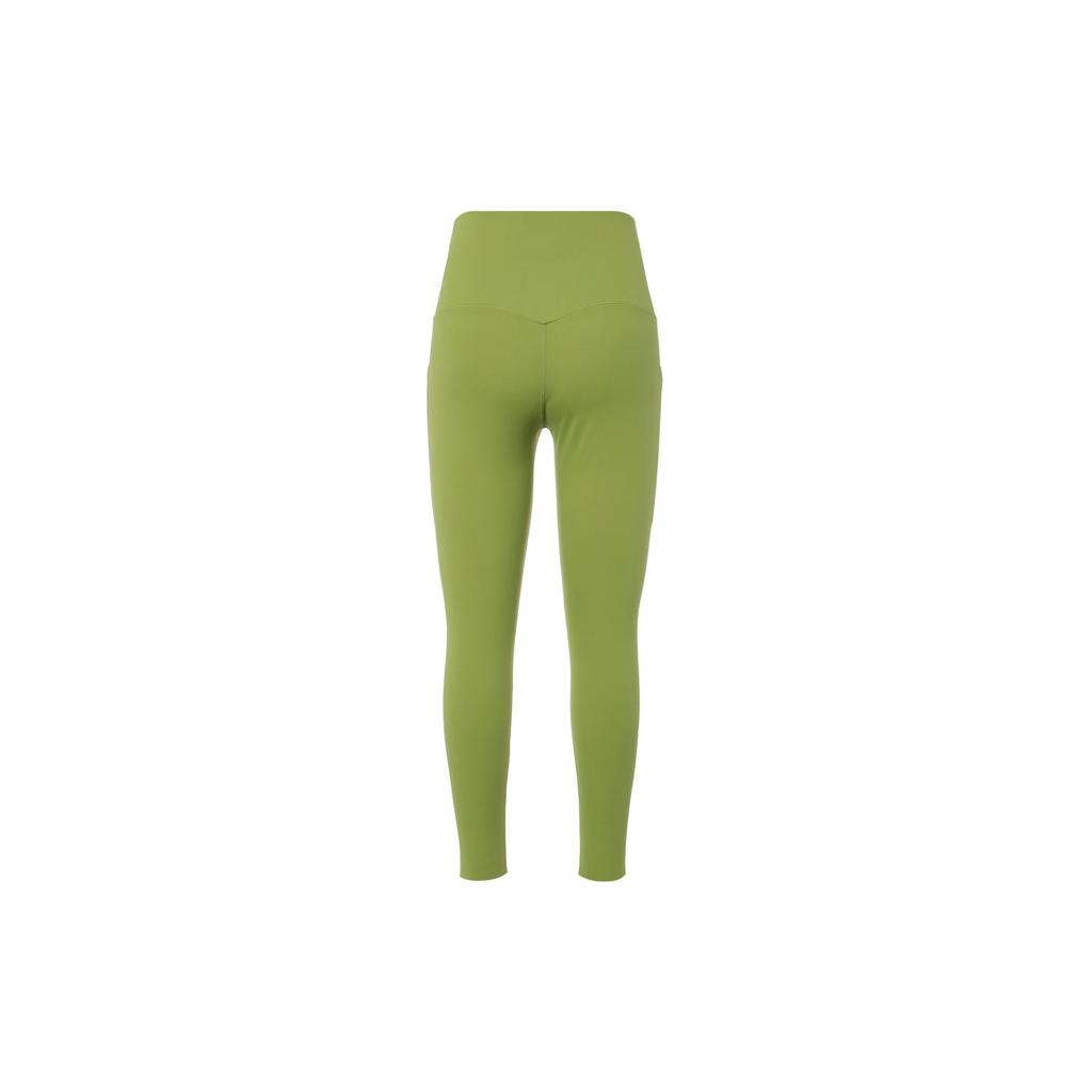 Nike Universal Solid High-Waisted Tight Nine-Point Sports Leggings Women leggings Pear-Green Black DQ5898-377