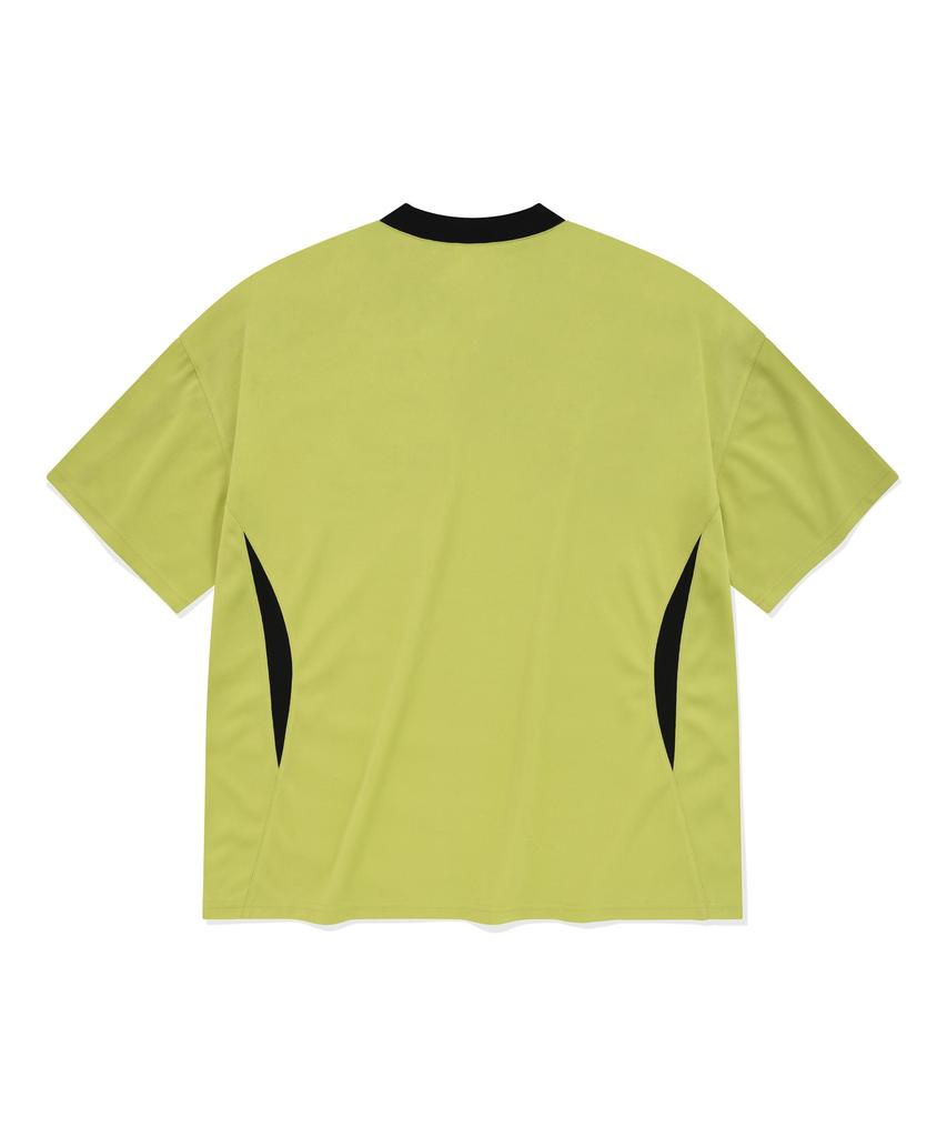 PHYSICAL DEPARTMENT Soccer Jersey V Neck Ss Citrus Green