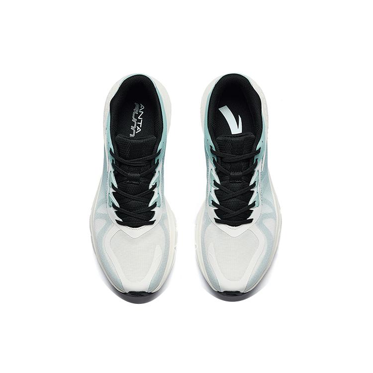 Anta Running Collection Lightweight Low Top Running Shoes Men's White Blue Black 112235557-4