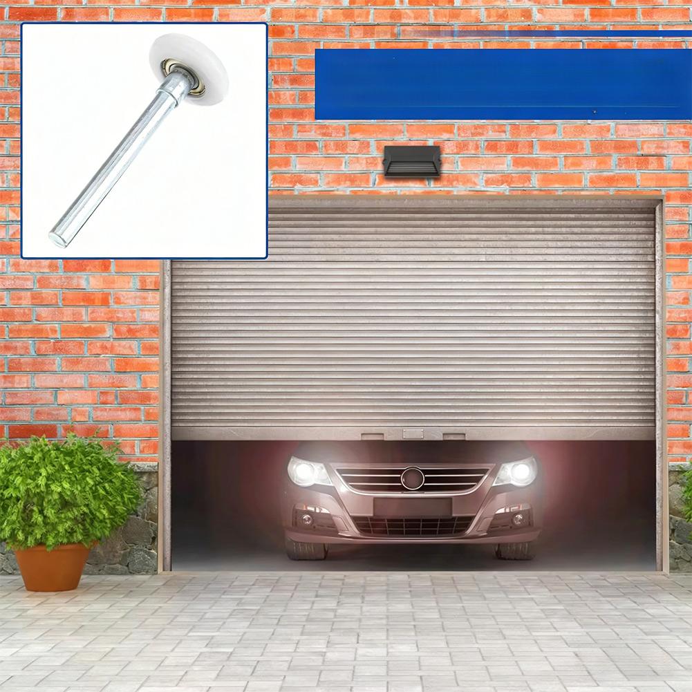 10pcs 6200ZZ Garage Door Bearing Rollers Nylon Garage Door Rollers Ball Bearings Noise Reduction Easy Installation