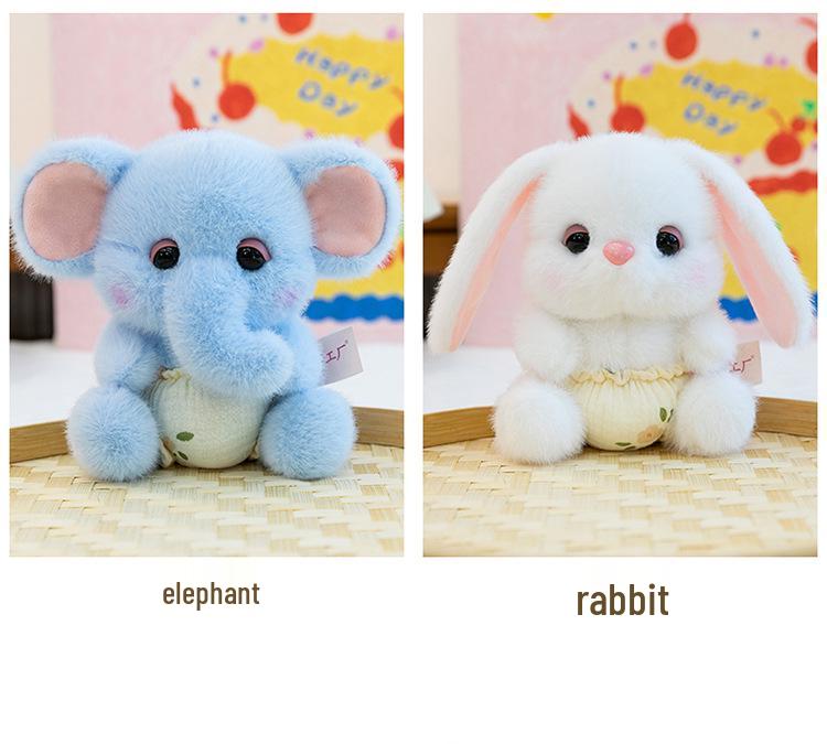 Cute Cat Plush Desk Ornament – Small Cloth Doll, Study Buddy, Birthday Gift
