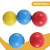 3 Pieces Wooden Bocce Balls 1.77inch Summer Outdoor Game, Tossing for Garden, Party