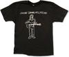 John Mellencamp Call Me Guitar Man Sketch Black White Yellow Black Red Mens T Shirt Cougar