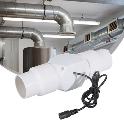 In Line Air Blower 12V Ventilation Blower Air Vent In Line Marine Bilge Strong Engine Ventilation Fan Bilge Air Blower