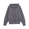Kaslead New Women clothes Western Style Long sleeve Knitted Simple and Comfortable Hoodie 5536001