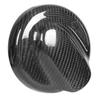 Rear Carbon Fiber Car Gas Fuel Tank Cap Cover Lightweight Replacement for R55 Clubman Models 2009‑2014