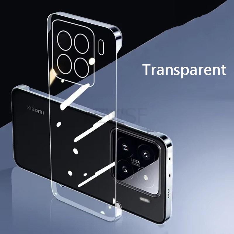 

Ультратонкий безрамковий тонкий матовий жорсткий чохол для ПК на задній панелі для телефону для Xiaomi 15 Pro Xiaomi15 Pro 5G Матовий протиударний чохол солодкого кольору без полів For Xiaomi 15