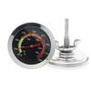 Stainless Steel Thermometer BBQ Barbecue Temperature New Metal Barbecue Stove Thermometer Suitable Household Kitchen Baking Tool