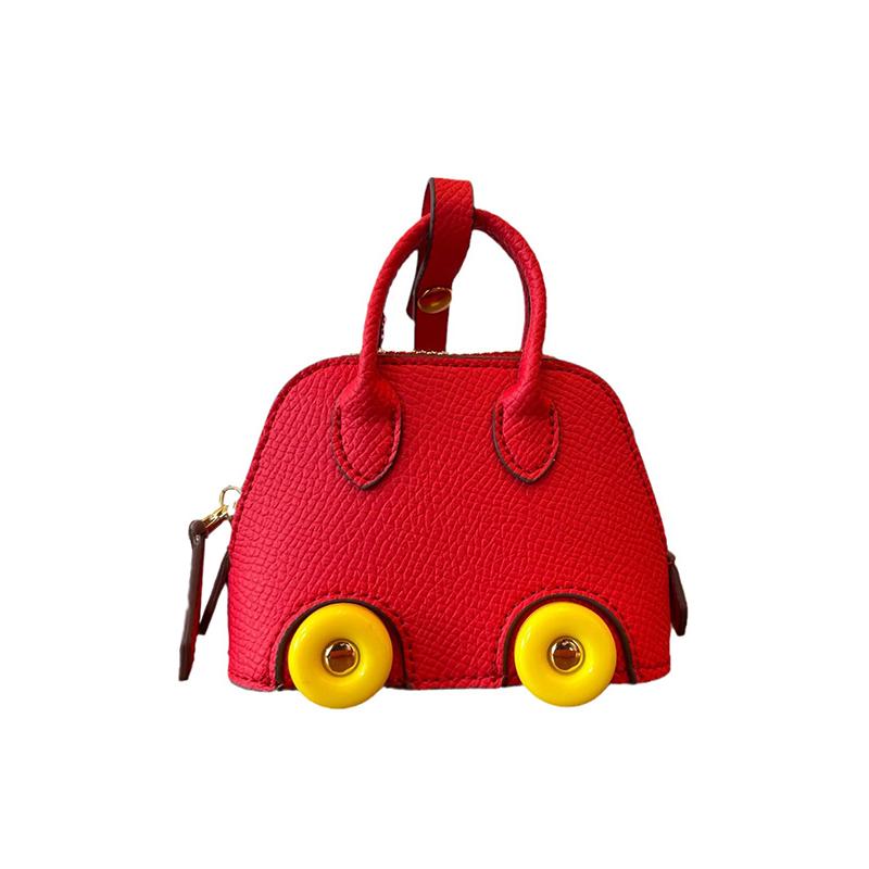 Fashionable Mini Car Wheel Bag, Shell Bag Pendant, Headphone Bag, Keychain Bag, Bag Ornament, Coin Purse.