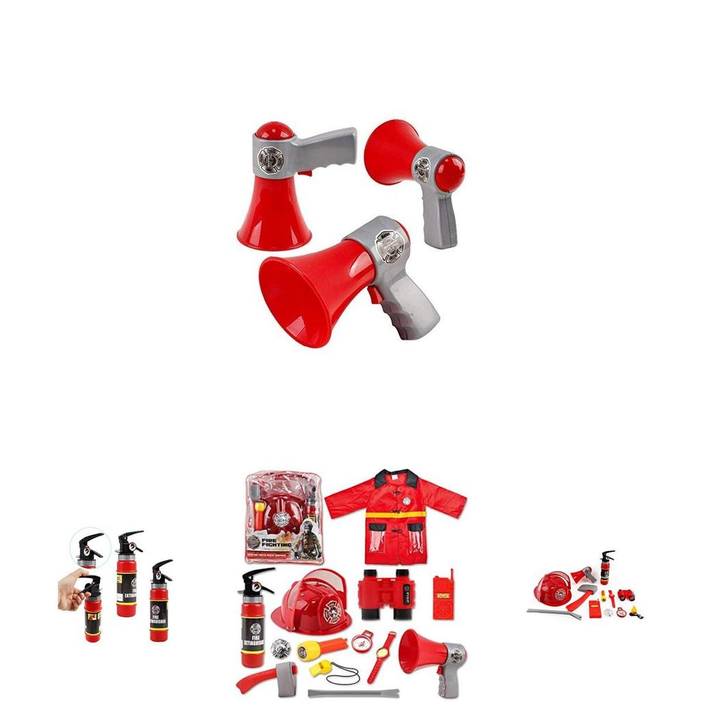 Cross-border Pretend Play Toy Set Firefighter Roleplay Kit For Children