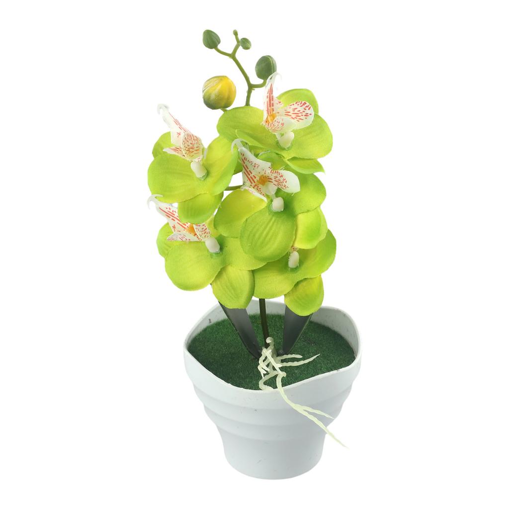 Realistic Artificial Orchid Plant for Wedding Cafe or Home Decoration